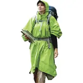 Sea to Summit Nylon Waterdichte Tarp-Poncho Groen