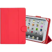 Rivacase Universele hoes - - 10 inch - Rood - PU leer - Microvezel