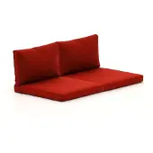 Madison + 10% kassakorting | loungekussenset luxe zit 73x73cm rug 73x40cm 4-delig