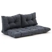 Madison + 10% kassakorting | Florance loungekussenset zit ca. 73x73cm rug ca. 73x43cm 4-delig