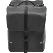 New Looxs Odense Double - Dubbele Fietstas - Geschikt voor Elektrische Fietsen - Afneembare Fietstas voor Racktime Bagagedrager - Waterafstotend - 39 Liter - Zwart