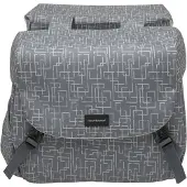 New Looxs Ivy Mondi Joy Dubbele Fietstas MIK - 38 liter - Grijs