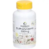 Warnke Vitalstoffe D-Fenylalanine 500 mg, tabletten, 100 stuks