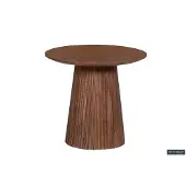 Rousseau Salontafel / bijzettafel 'miguel' 50 cm rond mango hout licht