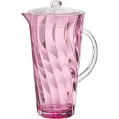 J-Line Kruik wave acryl roze