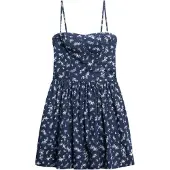 Superdry Zomerjurk marine / duifblauw / wit