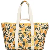 Zebra trends Elise Beachbag citroen