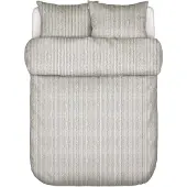 Marc O'Polo Dekbedovertrek Janne Grey Mist Satijn-240 x 200 / 220 cm | Lits-Jumeaux