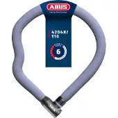 ABUS Fietsslot Kettingslot - Goose Lock 4204K - Security level 6 - paars - 110 cm - Geschikt voor elektrische fietsen en stadsfietsen