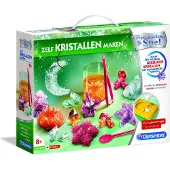 Clementoni Wetenschap & Spel - Zelf Kristallen Maken - Experimenteerdoos - Educatief Speelgoed 8+ Jaar