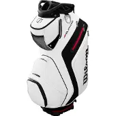 Wilson - Alpine Cart Bag with Embroidery - White/Black