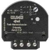JUNG ENet 2 Kanaal Universele Radiozender Inbouw - FMUS2UP