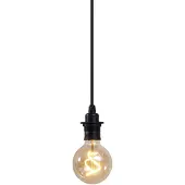 QAZQA Buiten hanglamp zwart IP44 - Cava