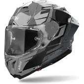 Airoh GP 800 Master, integraalhelm ,grijs/zwart/donkergrijs ,S