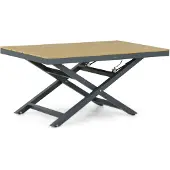 Lifestyle Garden Furniture Lifestyle Santiago lounge/dining tuintafel 140 x 80 cm