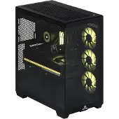 Actina 5901443413714, PC met AMD Ryzen 7 9800X3D processor, 32 GB DDR5-SDRAM geheugen, 2 TB SSD, NVIDIA GeForce RTX 5070 Ti grafische kaart, Midi Tower behuizing, zwart