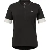 Schöffel Tricot 'CIRC' zwart / zwart gemêleerd / wit
