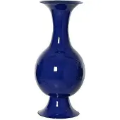 Intratuin Vaas Blair Blauw D 39 H 77 Cm