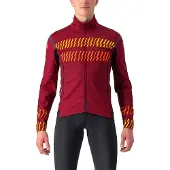 Castelli Unlimited Perfetto RoS 2 jas Rood Oranje, Maat M