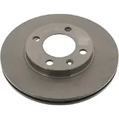 FEBI BILSTEIN Remschijf 08557, voorkant, geventileerd , 1 Stuk