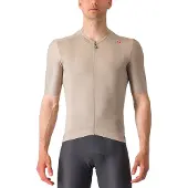 Castelli Espresso Beige Jersey met korte mouwen || Maat: M