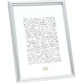 Deknudt S011D1 20x30 Wissellijst Papierformaat: 20 x 30 cm (b x h) 20 cm x 30 cm Zilver