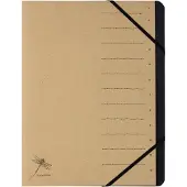 Pagna Sorteermap PUR by 40061-11 Gerecycled karton A4 Beige