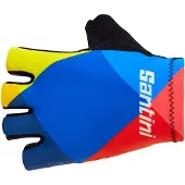 Santini Lidl-trek 2025 Korte Handschoenen
