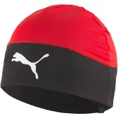 Puma LIGA voetbalbeanie, Zwart/Rood | PUMA