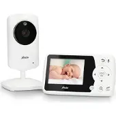 Alecto DVM-64 Babyfoon met camera en 2.4" kleurenscherm, wit