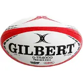 Gilbert g-TR4000 Rugby Trainingsbal - Rood (3)