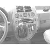 Brodit ProClip houder geschikt voor Mercedes Benz V-Klasse / Vito 1999-2003 Angled mount