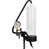 Pumped - Elite Penispomp met Drukmeter - Transparant
