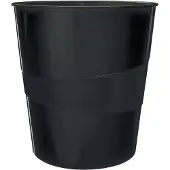 Leitz - Papierbak leitz recycle range 15 liter zwart | 108 stuks