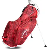 Callaway Fairway 14 HD Stand Bag Rood Palms Grijs