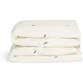 Yumeko Kinderdekbedovertrek Katoen Satijn 100x135 Wit - Eco, Bio & Fairtrade
