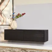Starfurn Zwevend tv meubel Vision Black | 120 cm (Zwart, 120x30x35cm)