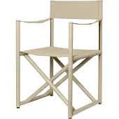 Ferm Living Voya Klapstoel - Tuinstoelen Aluminium Cashmere - 1104271174