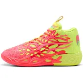 Puma MB.04 1Love Basketbalschoen Geel/Roze | 44