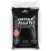 BURNHARD Harthout Pellets Zuiver Europees Hout, Gemakkelijk Ontvlambaar, Weinig As, Geschikt voor Pelletsmoker, Pelletgrill, Pelletpizzaoven – BBQ Pellets 10 kg