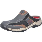 Rieker Heren slippers in grijs