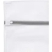 Silk Heaven Waszak voor Kussensloop – Fijne Was Bescherming – 30x40 cm – Witte Wasnet met Rits – Beschermt Stoffen & Verleng Levensduur - 30x40cm -