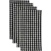 Himla Rut servet 45x45 black set van 4