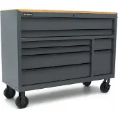 HBM gereedschapswagen, 8 laden, 142 cm, grijs