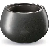 Prosperplast Bloemschaal Plantschaal Heos Bowl Eco Wood 37cm ANTRACIET