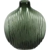 Countryfield Fles Royal-Ann glas L26B12H30CM donker groen
