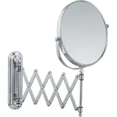Wenko Deluxe opmaakspiegel wand ø20cm telescopisch chroom