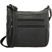 Hide & Stitches Schoudertas Idaho Zwart