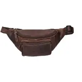 Hide & Stitches Japura Hipbag darkbrown