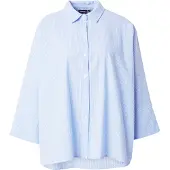 ONLY Blouse 'AUGUSTA' lichtblauw / wit